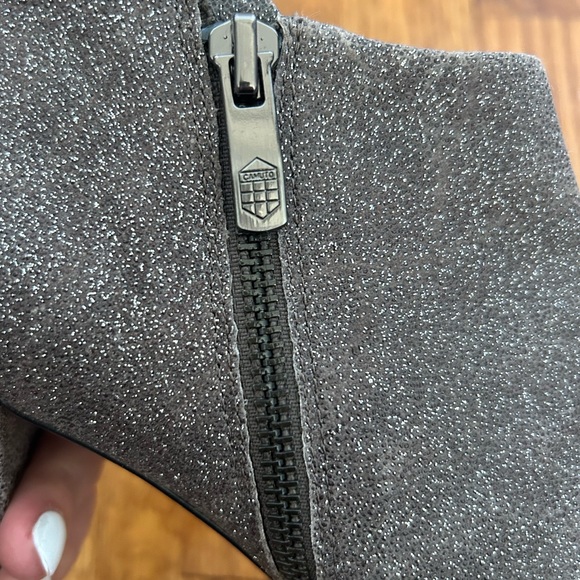 Vince Camuto Heeled Boots with Glittery Toe Caps - Picture 12 of 12